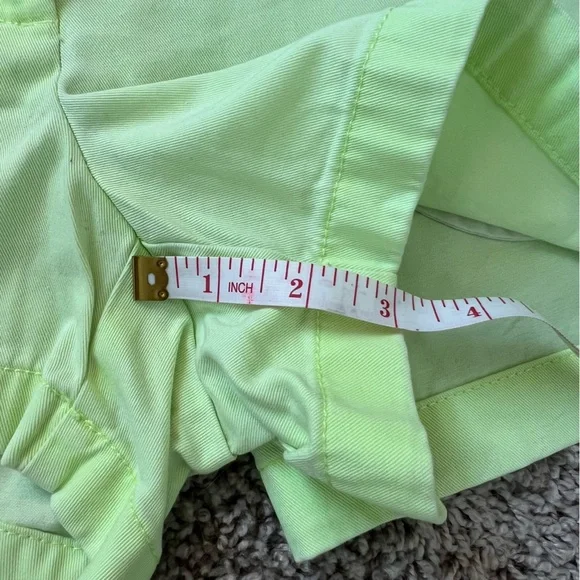 {J.Crew} Neon Yellow Chino Shorts - Picture 5 of 7